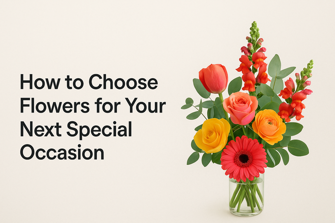 How to Choose Flowers for Your Next Special Occasion