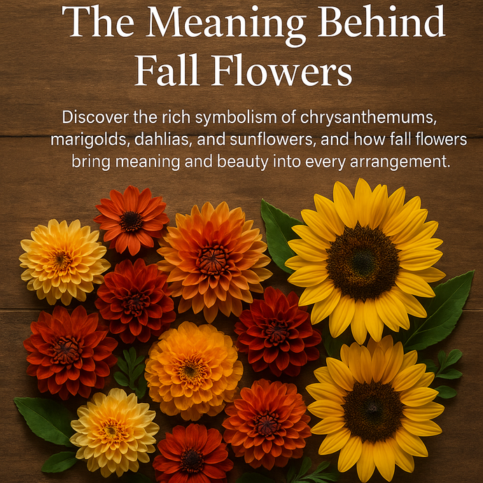 The Meaning Behind Fall Flowers: Symbolism &amp; Seasonal Favorites in 2025