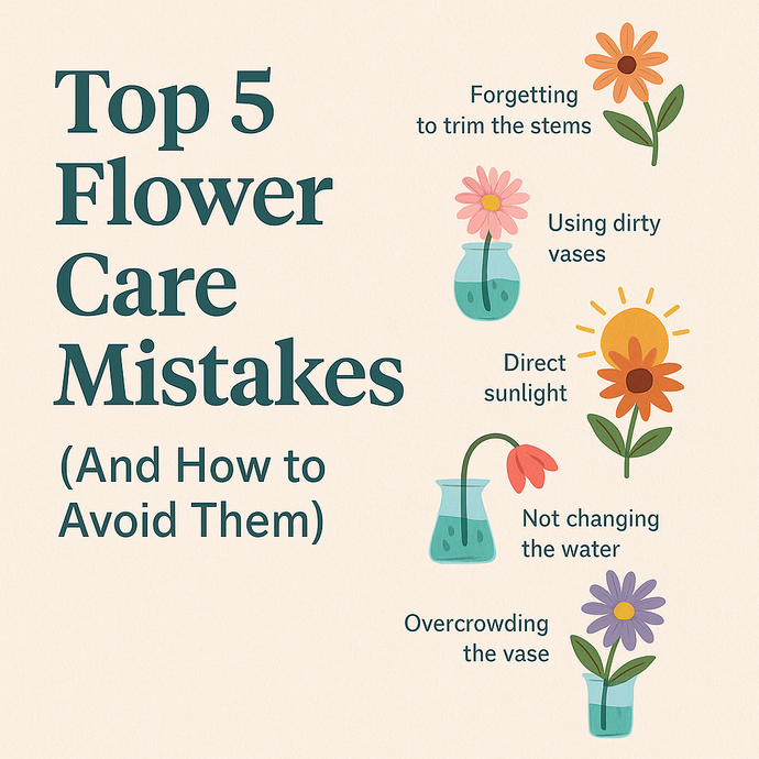 Top 5 Flower Care Mistakes and How to Fix Them