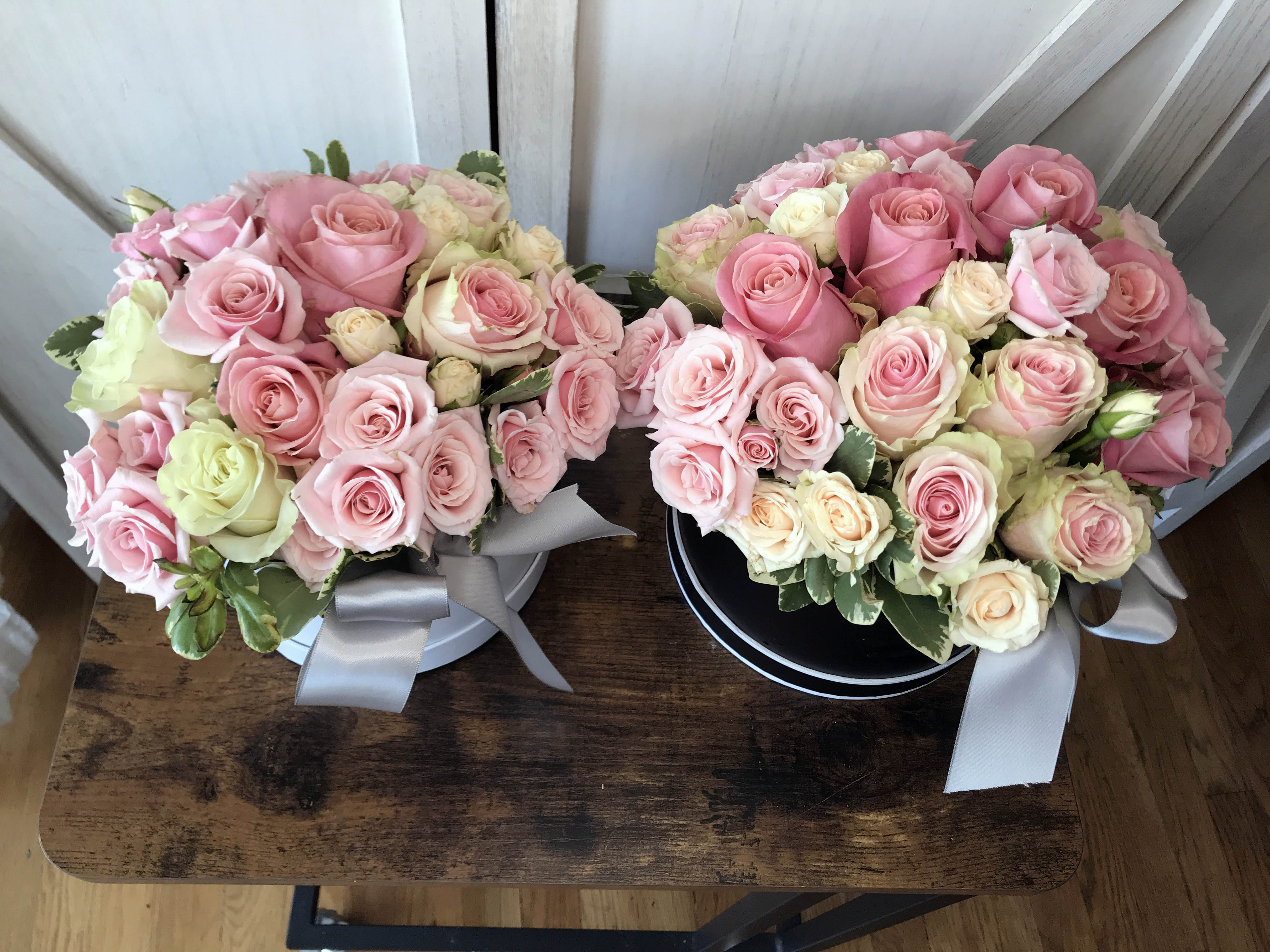 Roses in a Hat Box | Elegant Rose Bouquet for All Occasions by Lia’s ...