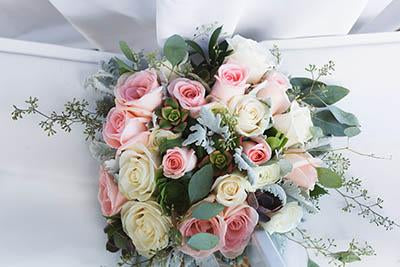 bouquet with succulents for wedding Bride Bouquet with Succulents